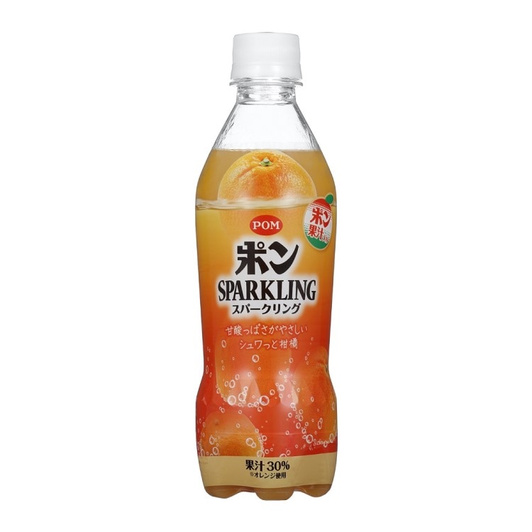 えひめ飲料 POMポンスパークリング 410ml まとめ買い(×24)（送料別）(n)