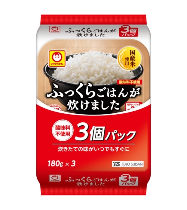 マルちゃん ふっくらごはんが炊けました 3食入 まとめ買い(×8)|4901990167604(011020)(n)