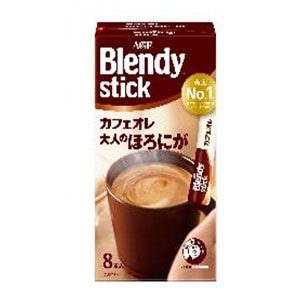 AGF ブレンディスティック 大人のほろにが 9g×8本 まとめ買い(×6)（送料別）(n)