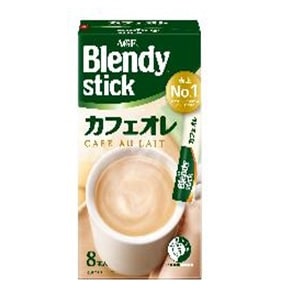 AGF ブレンディスティック カフェオレ 10.5g×8本 まとめ買い(×6)（送料別）(n)