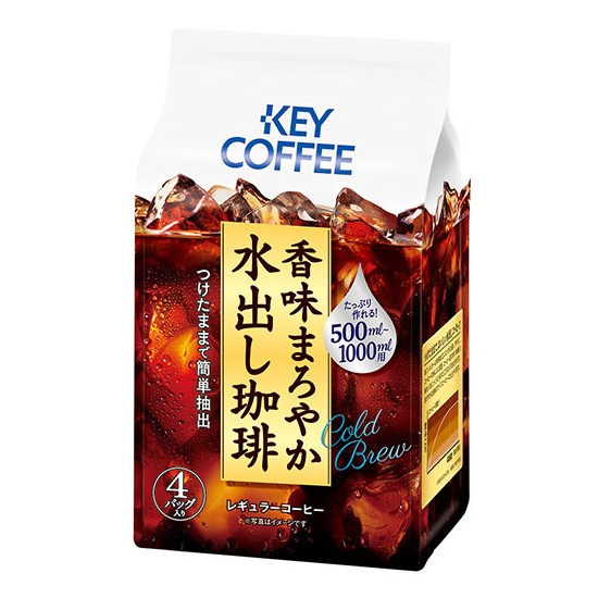 キーコーヒー 香味まろやか水出し珈琲 30g×4袋 まとめ買い(×6)（送料別）(n)