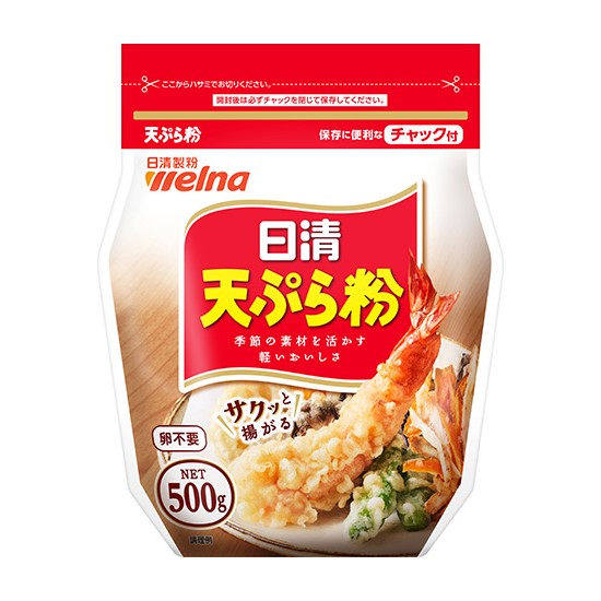 ◆日清 天ぷら粉 500g まとめ買い(×12)|4902110251739(tc)(007392)