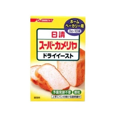 日清 ドライイーストホームベーカリー用 3g×10 まとめ買い(×6)（送料別）(n)