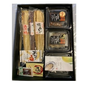 【限定クーポン対象商品】【産地取り寄せ商品】焼あなご三昧・焼かき詰合せ(期日指定できません)（送料別）(n)