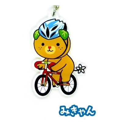 しまなみみきゃん根付ストラップ(送料別)(n)