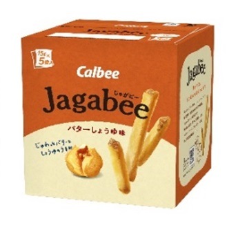 カルビー　Ｊａｇａｂｅｅバターしょうゆ味 ７５ｇ まとめ買い(×12)|4901330647391(tc)(049840)(n)