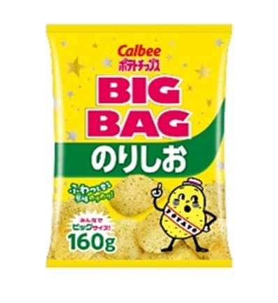 カルビー　ビッグバッグのりしお １６０ｇ まとめ買い(×12)|4901330513580(tc)(049840)(n)