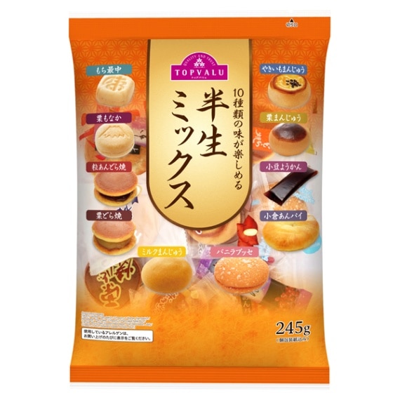 トップバリュ 半生ミックス 245g まとめ買い(×12)|4549741649148(tc)（送料別）(n)