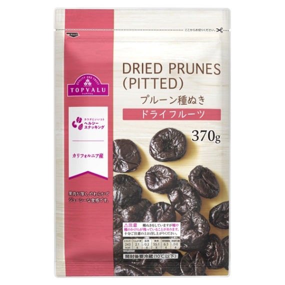 限定クーポン対象商品】◇トップバリュ プルーン種ぬき 370g