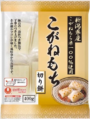 たいまつ食品 新潟県産こがねもち切り餅 400g まとめ買い(×12)|4902635979415(011907)(n)