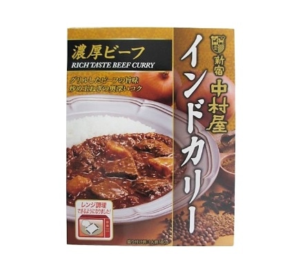 ◆中村屋 インドカリー 濃厚ビーフ 180g まとめ買い(×5)|4904110855658(012956)(n)