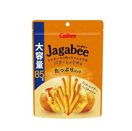 カルビー Jagabeeバターしょうゆ味たっぷりP 85g まとめ買い(×12)|4901330647360(049840)(n)
