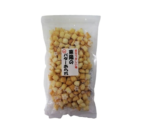 東陽製菓 バターあられ 140g まとめ買い(×12)|4904524212153(415138)(n)