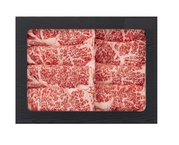 【産地取り寄せ商品】すき焼・しゃぶしゃぶ 350g おかやま和牛(A5等級) 石井食品（送料別）(n)