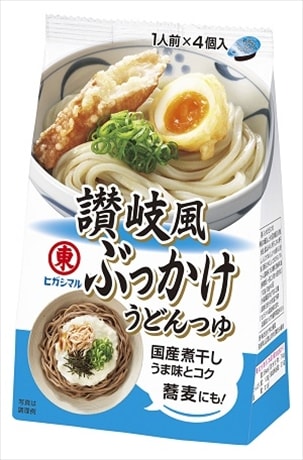◆ヒガシマル 讃岐風ぶっかけうどんつゆ 4袋 まとめ買い(×6)|4902475260155(tc)(005881)