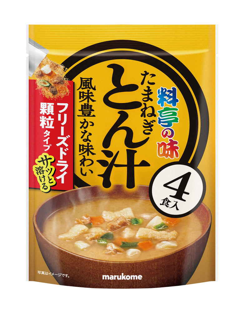 マルコメ FD顆粒みそ汁 料亭の味とん汁 4食 まとめ買い(×6)|4902713135566(tc)(011020)