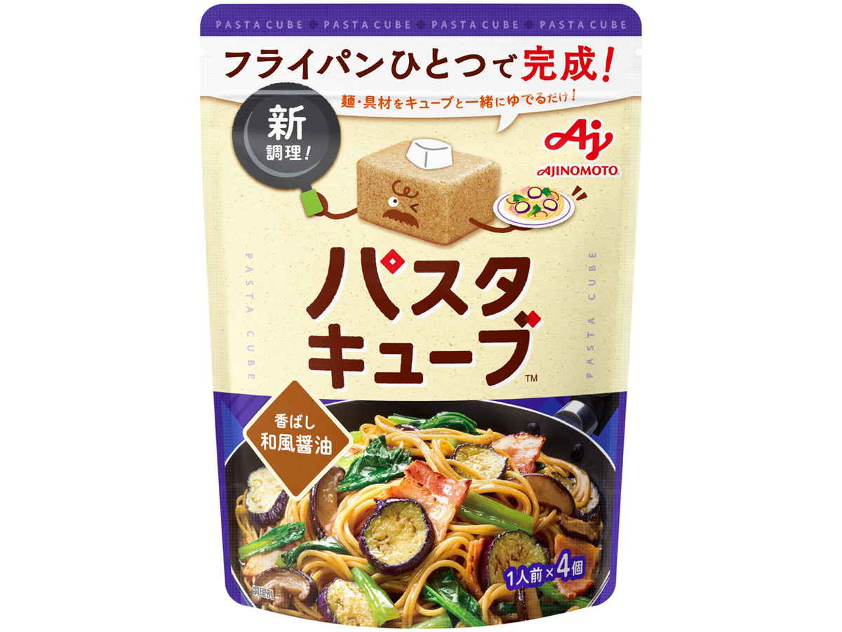 味の素 パスタキューブ 香ばし和風醤油 39g まとめ買い(×8)|4901001542024(tc)(011020)