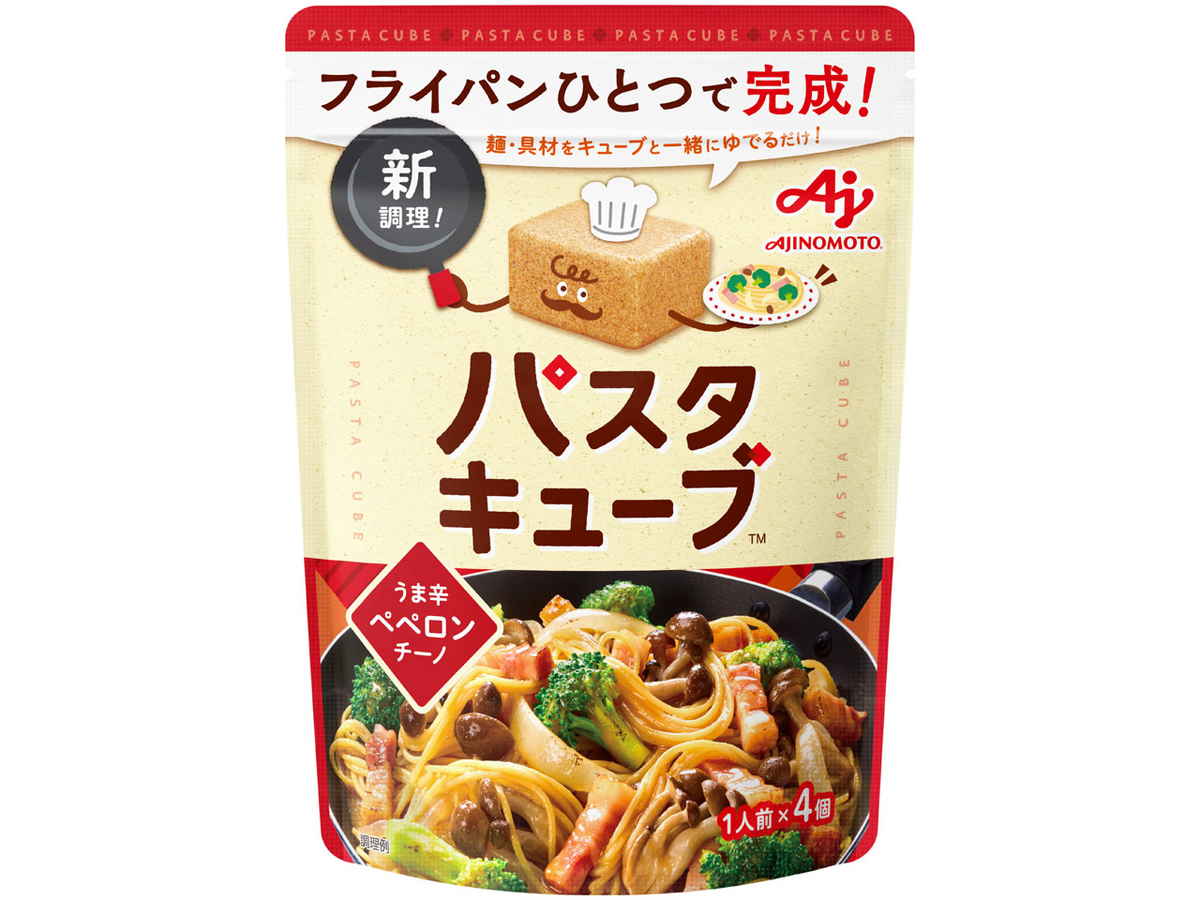 味の素 パスタキューブ うま辛ペペロンチーノ 37g まとめ買い(×8)|4901001973446(tc)(011020)