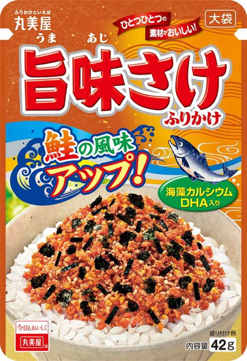 【限定クーポン対象商品】◆丸美屋 旨味さけふりかけ 大袋 42g まとめ買い(×10)|4902820108163(tc)(011020)