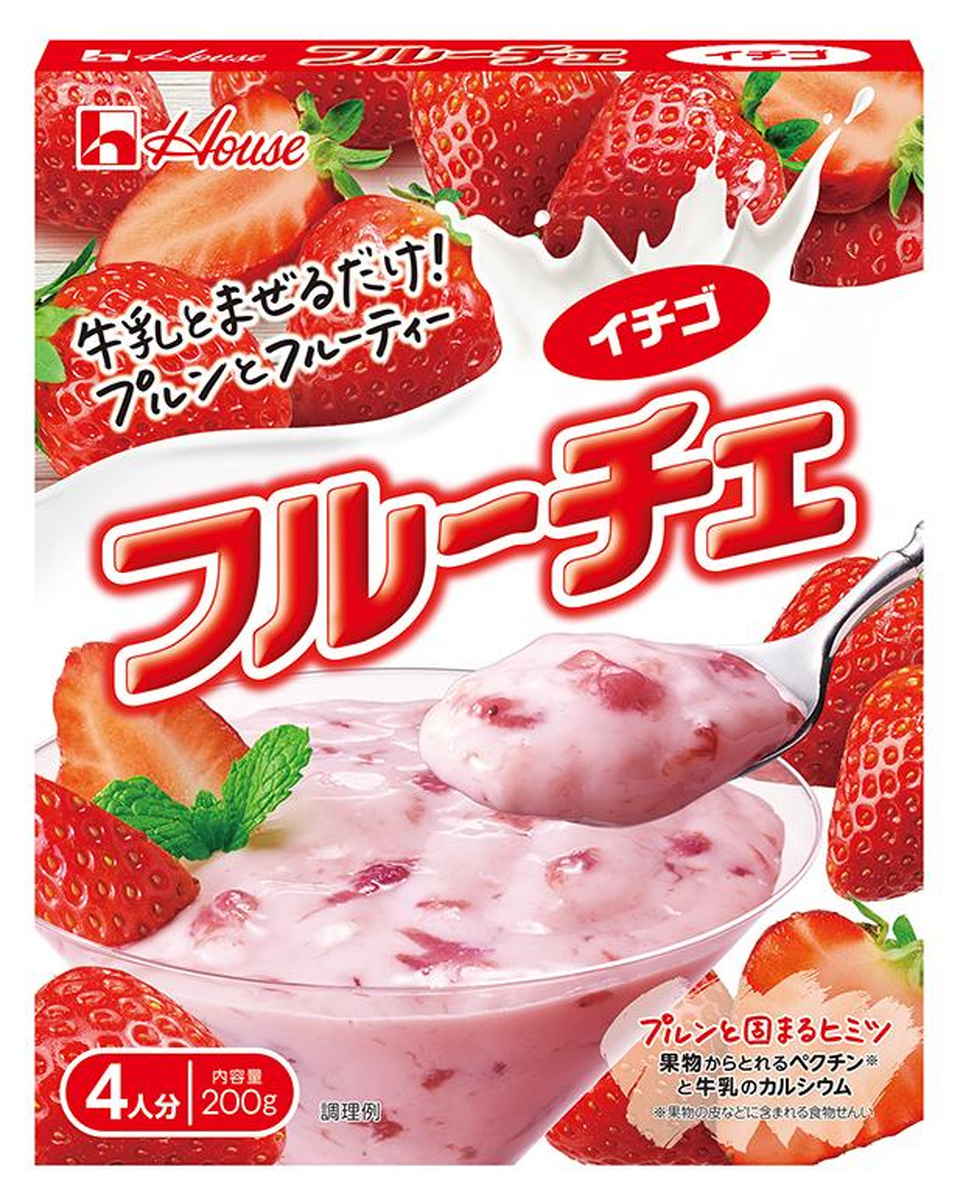 ハウス フルーチェイチゴ 200g まとめ買い(×10)|4902402183212(dc)(011020)