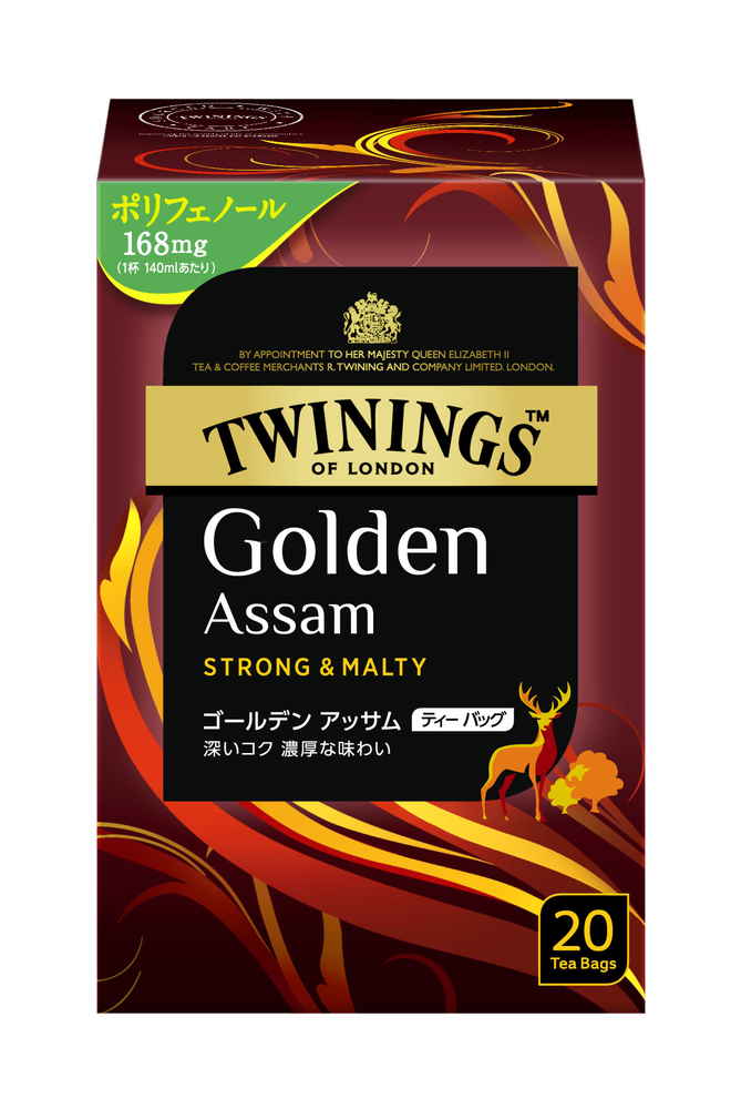 トワイニング ティーバッグ ゴールデンアッサム 2.0g×20 まとめ買い(×4)|4901305124780(dc)(012956)