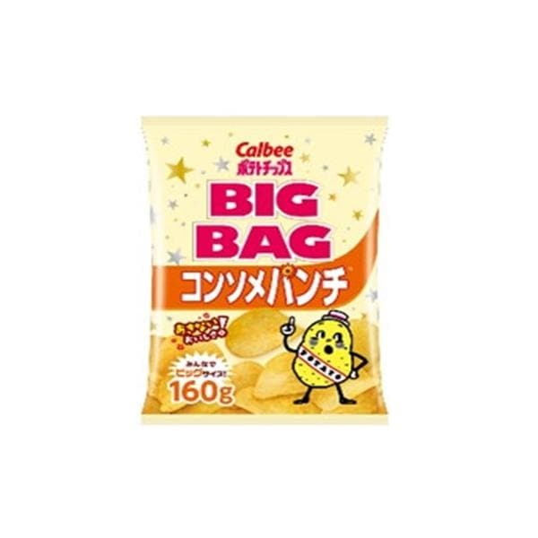 【単品】カルビー ビッグバッグコンソメパンチ 160g(送料別)(n)