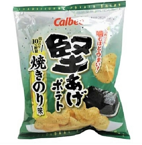 【単品】カルビー 堅あげポテト焼きのり味 65g(送料別)(n)