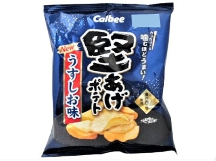 【単品】カルビー 堅あげポテトうすしお味 65g(送料別)(n)