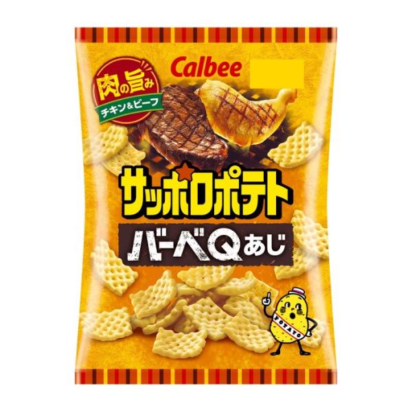 【単品】カルビー　サッポロポテトバーベＱあじ  ７２ｇ(送料別)(n)
