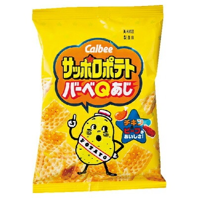【単品】カルビー サッポロポテトバーベQあじ 24g(送料別)(n)
