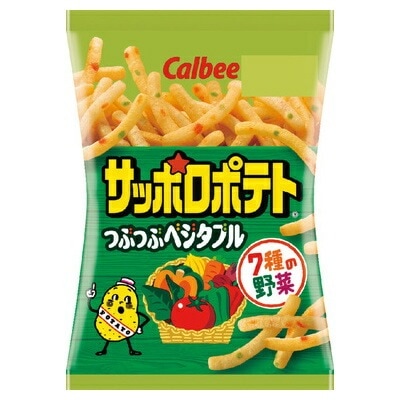 【単品】カルビー サッポロポテトつぶつぶベジタブル 24g(送料別)(n)