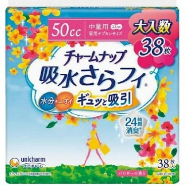 【単品】ユニチャーム 吸水さらフィ中量用ジャンボ 38枚(送料別)(n)