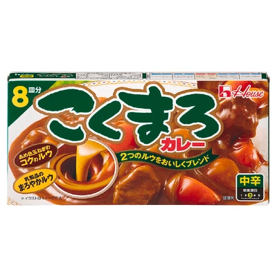 【単品】ハウス こくまろカレー 中辛 140g(送料別)(n)