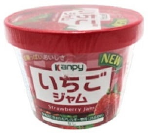 【単品】カンピー　紙カップ　いちごジャム  １３０ｇ(送料別)(n)