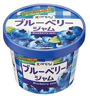 【単品】カンピー　紙カップ　ブルーベリージャム  １３０ｇ(送料別)(n)