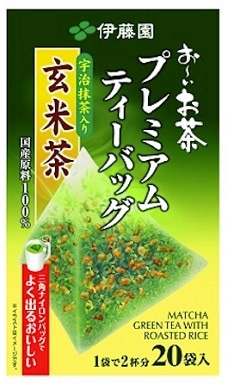 【単品】伊藤園　プレミアムティーバッグ抹茶入り玄米茶  ２．３ｇ×２０(送料別)(n)