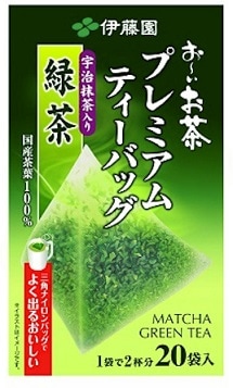 【単品】伊藤園　プレミアムティーバッグ抹茶入り緑茶２０袋  １．８ｇ×２０袋(送料別)(n)