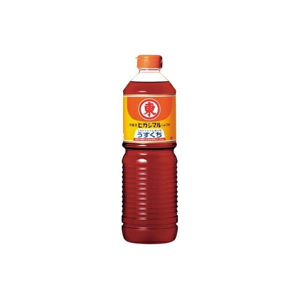 【単品】ヒガシマル うすくちしょうゆ 1L(送料別)(n)