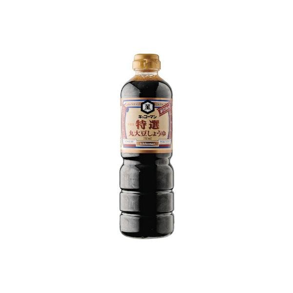 【単品】キッコーマン 特選丸大豆しょうゆ 750ml(送料別)(n)