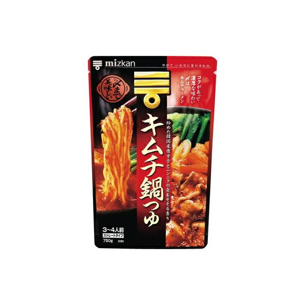 【単品】ミツカン　〆まで美味しい　キムチ鍋つゆ  ７５０ｇ(送料別)(n)