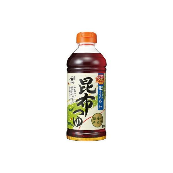 【単品】ヤマサ　昆布つゆ　３倍濃縮  ５００ｍｌ(送料別)(n)