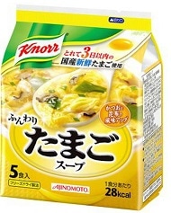 【単品】味の素 クノールふんわりたまごスープ 5食(送料別)(n)