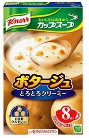 【単品】味の素 クノールカップスープ ポタージュ8袋(送料別)(n)