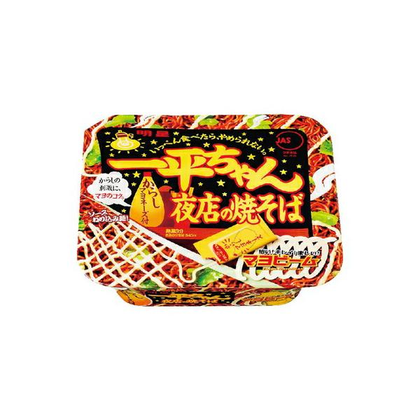 【単品】明星　一平ちゃん　夜店の焼そば  １３５ｇ(送料別)(n)