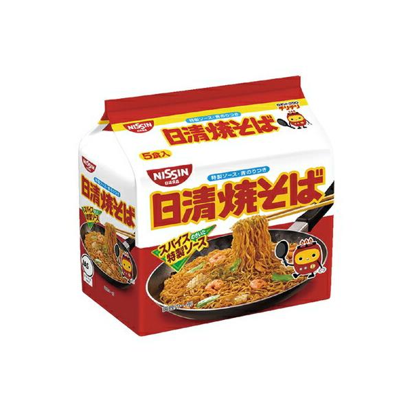 【単品】日清食品　日清焼そば　５食入り  １００ｇ×５(送料別)(n)