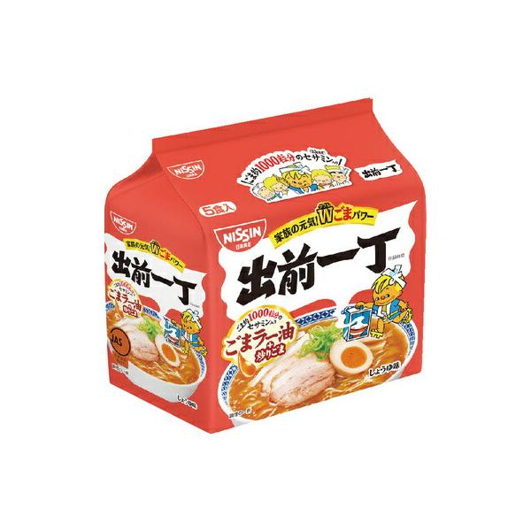 【単品】日清食品　出前一丁　５食入り  １０２ｇ×５(送料別)(n)