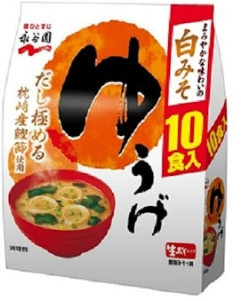 【単品】永谷園 生タイプみそ汁ゆうげ徳用 10食(送料別)(n)