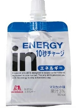 【単品】森永製菓　ｉｎゼリーエネルギー  １８０ｇ(送料別)(n)