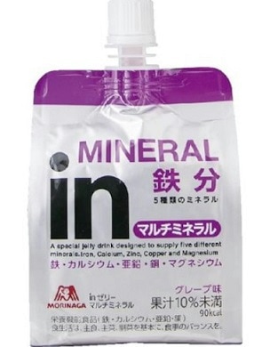 【単品】森永製菓　ｉｎゼリーマルチミネラル  １８０ｇ(送料別)(n)