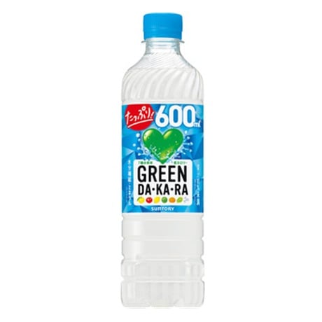 【単品】サントリー　ＧＲＥＥＮ　ＤＡ・ＫＡ・ＲＡ（グリーンダカラ）（冷凍兼用）  ６００ｍｌ(送料別)(n)